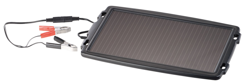 Chargeur de batterie de voiture solaire Mainteneur de panneau d'énergie  solaire portable avec allume-cigare