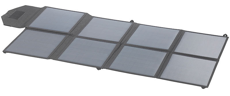 Panneau solaire mobile pliable avec cellules solaires monocristallines –  100 W