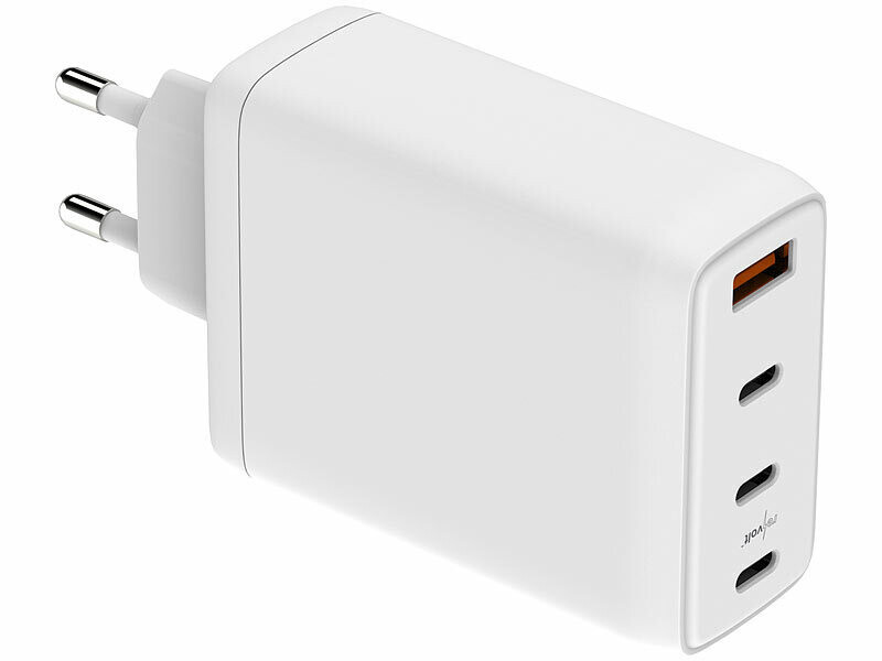 Chargeur secteur USB 2 ports 2,4 A / 12 W - coloris blanc